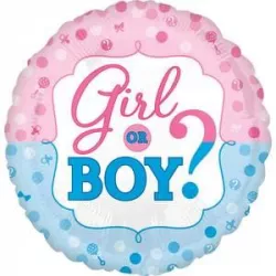 Gender Reveal Mylar Balloons (Balloons)