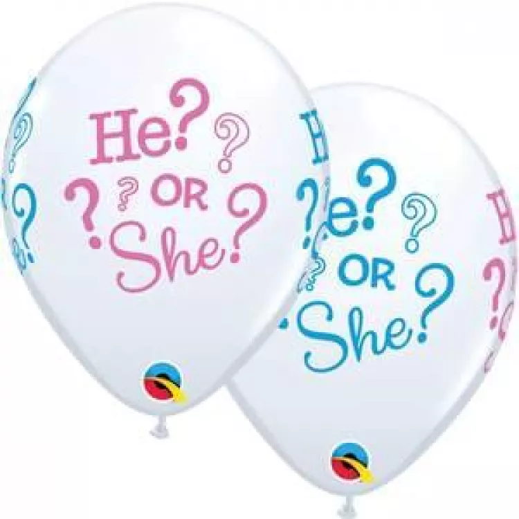 Gender Reveal Latex Balloons (Balloons)