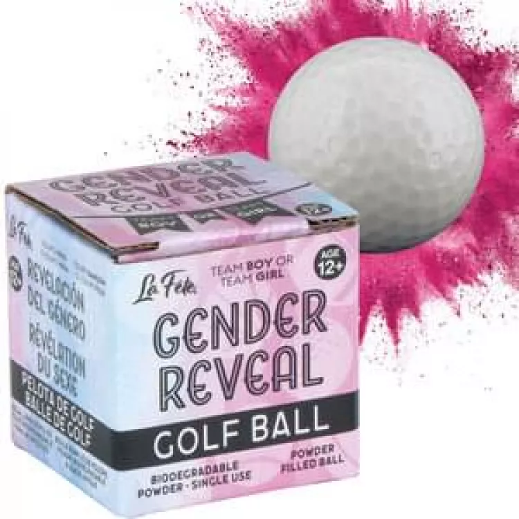 Gender Reveal Golf Ball